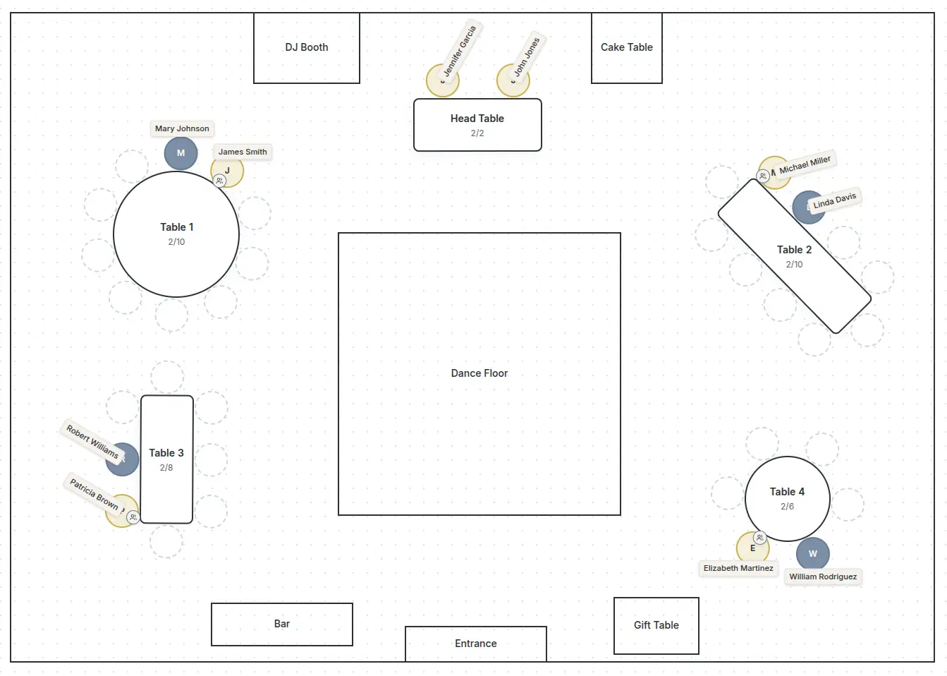 SeatCanvas Layout Builder in action