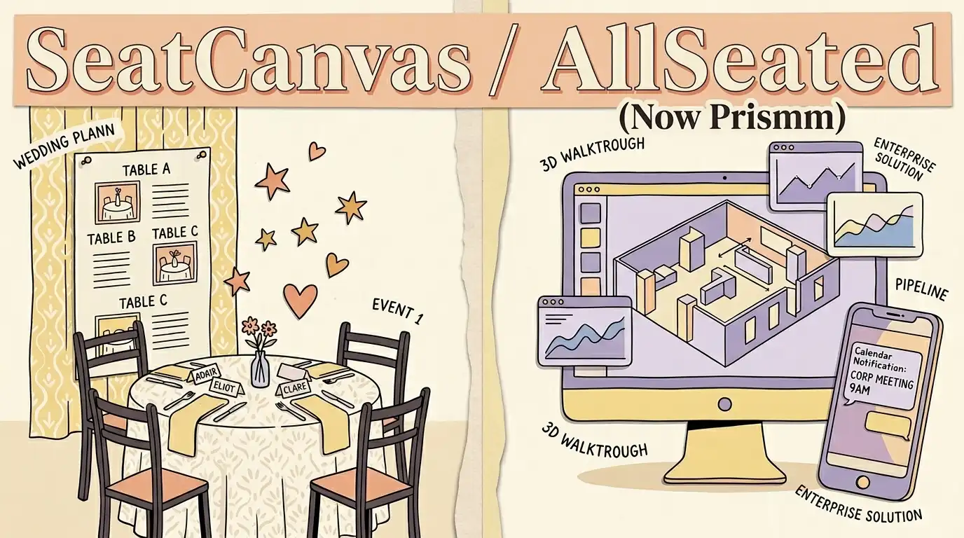 SeatCanvas vs AllSeated — visual comparison