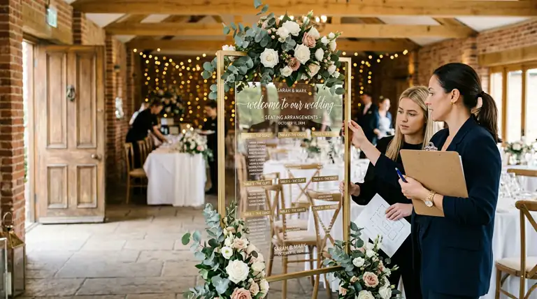 Wedding Seating Chart Ideas: Displays, Tables, Names
